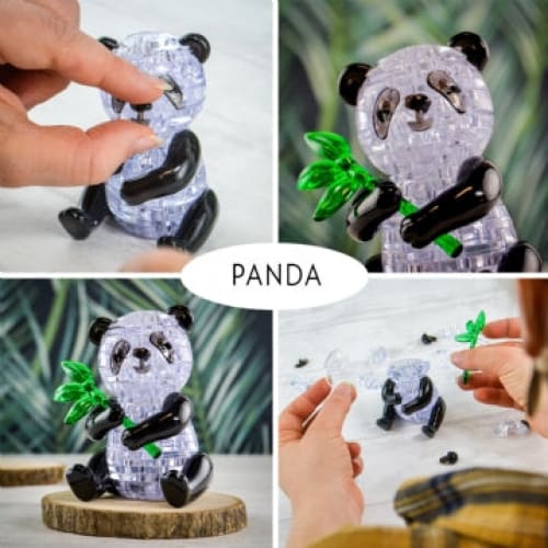 3D Crystal Puzzle Panda - Addcore 5050341200022