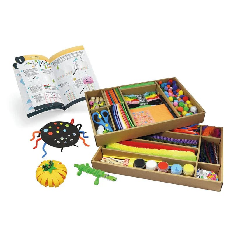 Buki Craft Activity Box w/ 20 Projects - Halilit