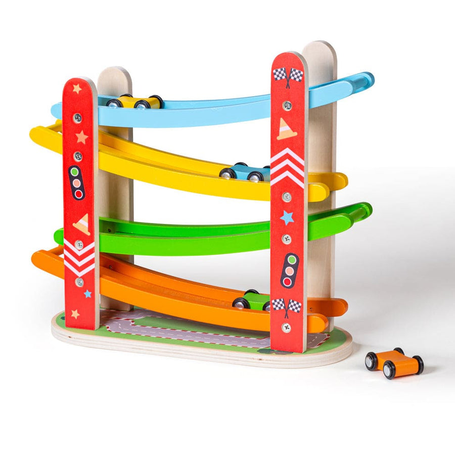 Car Ramp Racer Toy - Bigjigs Toys 691621721735