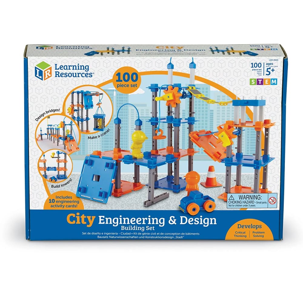 City Engineering & Design Building Set - Learning Resources 765023828436