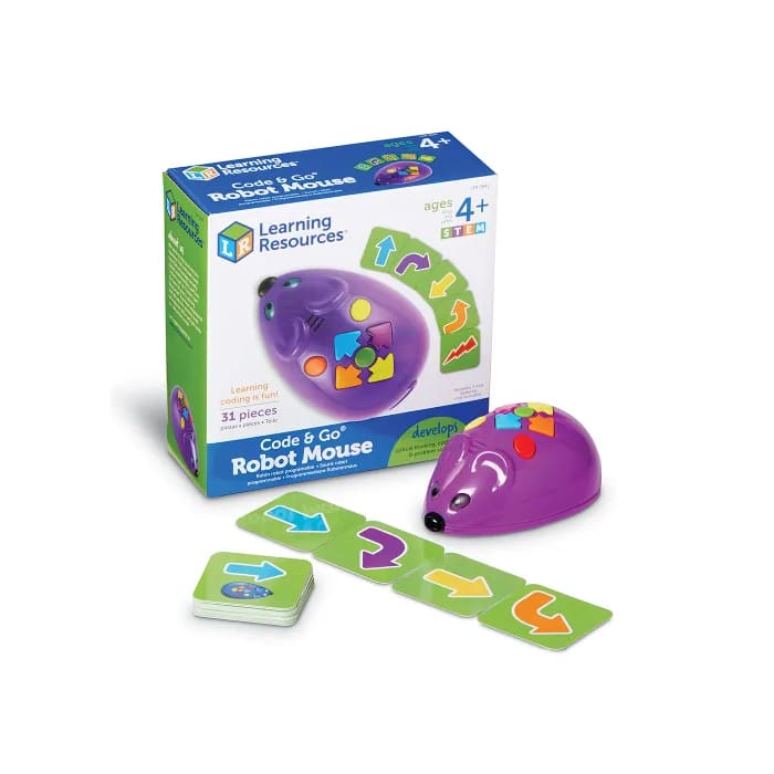 Code and GO Robot Mouse - Learning Resources 765023028416