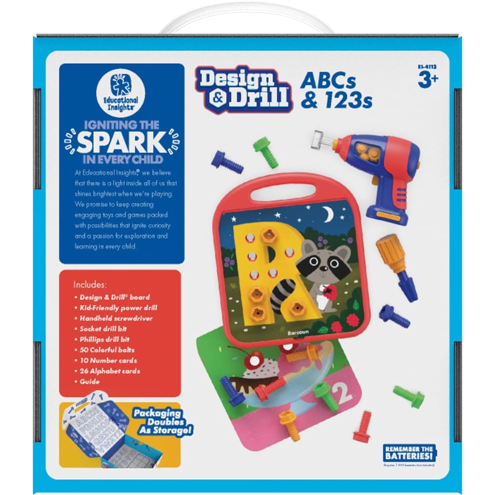 Design & Drill ABCs 123s - Learning Resources 086002041135