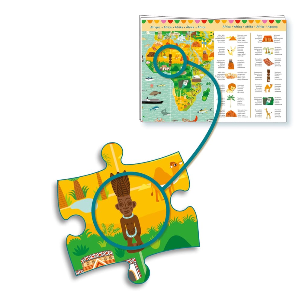 Djeco Around the World Observation Puzzle - 3070900074125