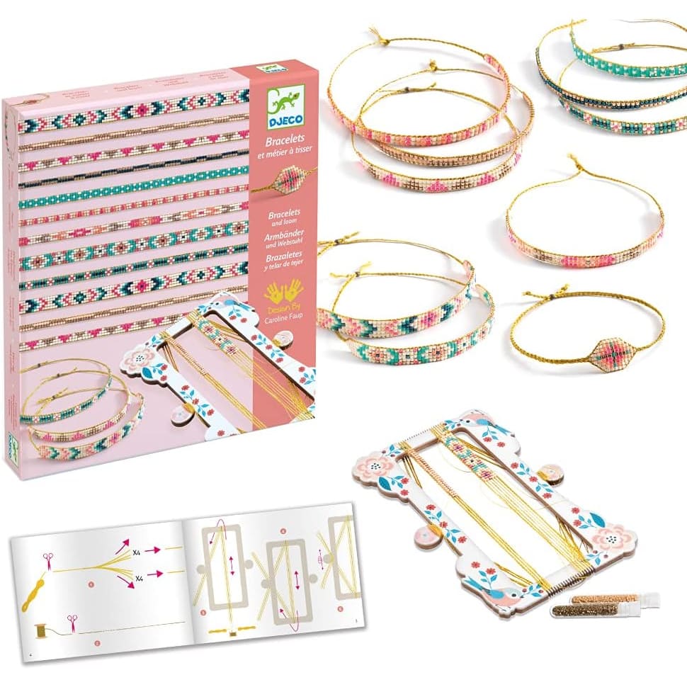 Djeco Bead Loom Bracelets - 3070900098381