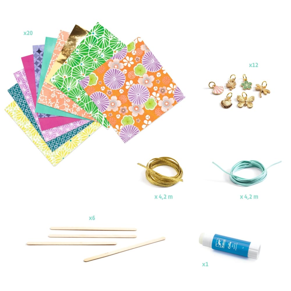 Djeco Do It Yourself - Paper Beads Bracelet Kit