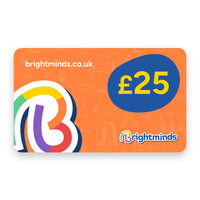 E-Gift Voucher Brightminds UK (£10 £20 £25 £30 and £50 denominations) - BrightMinds