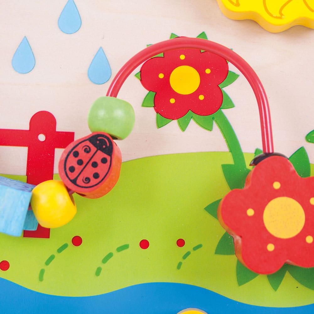 Flower Activity Centre - Bigjigs Toys 691621531150