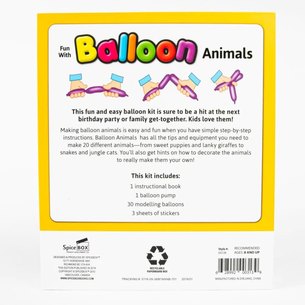 Fun With Balloon Animals - SpiceBox