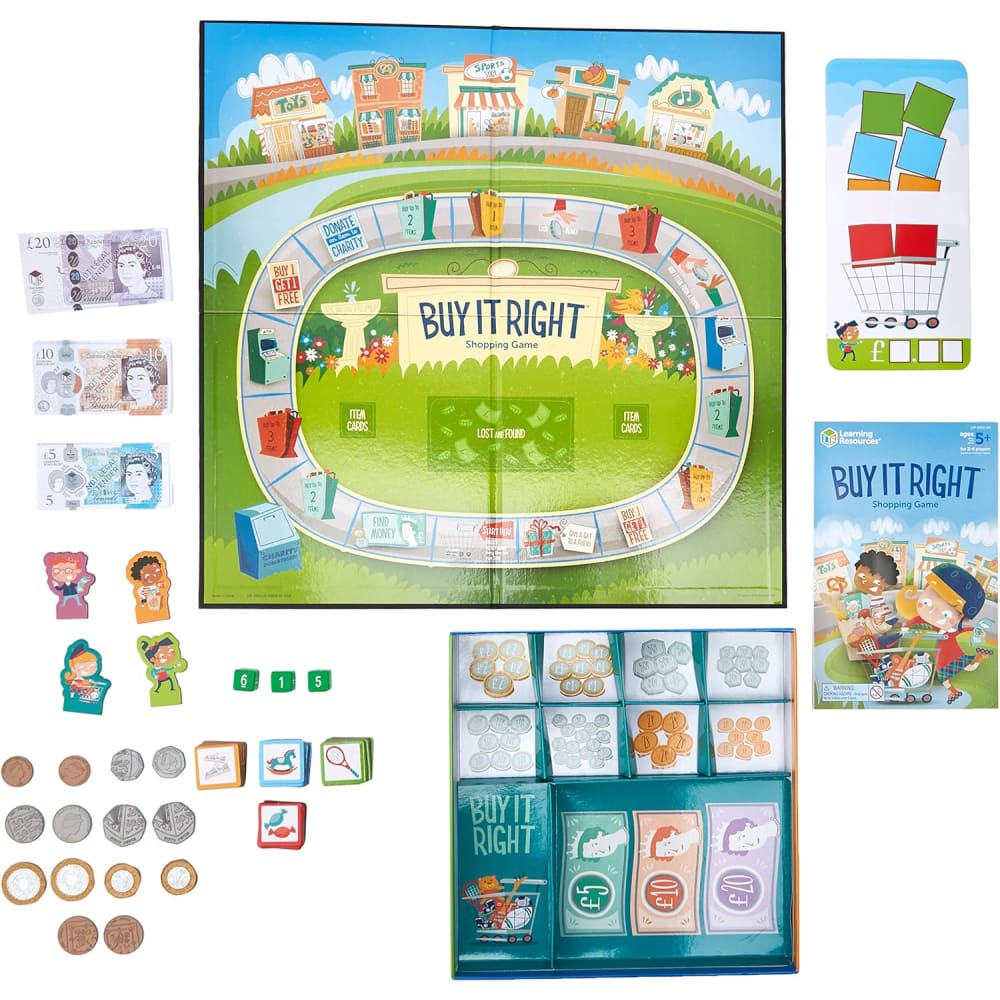 Learning Resources Buy it Right Shopping Game - 765023526523