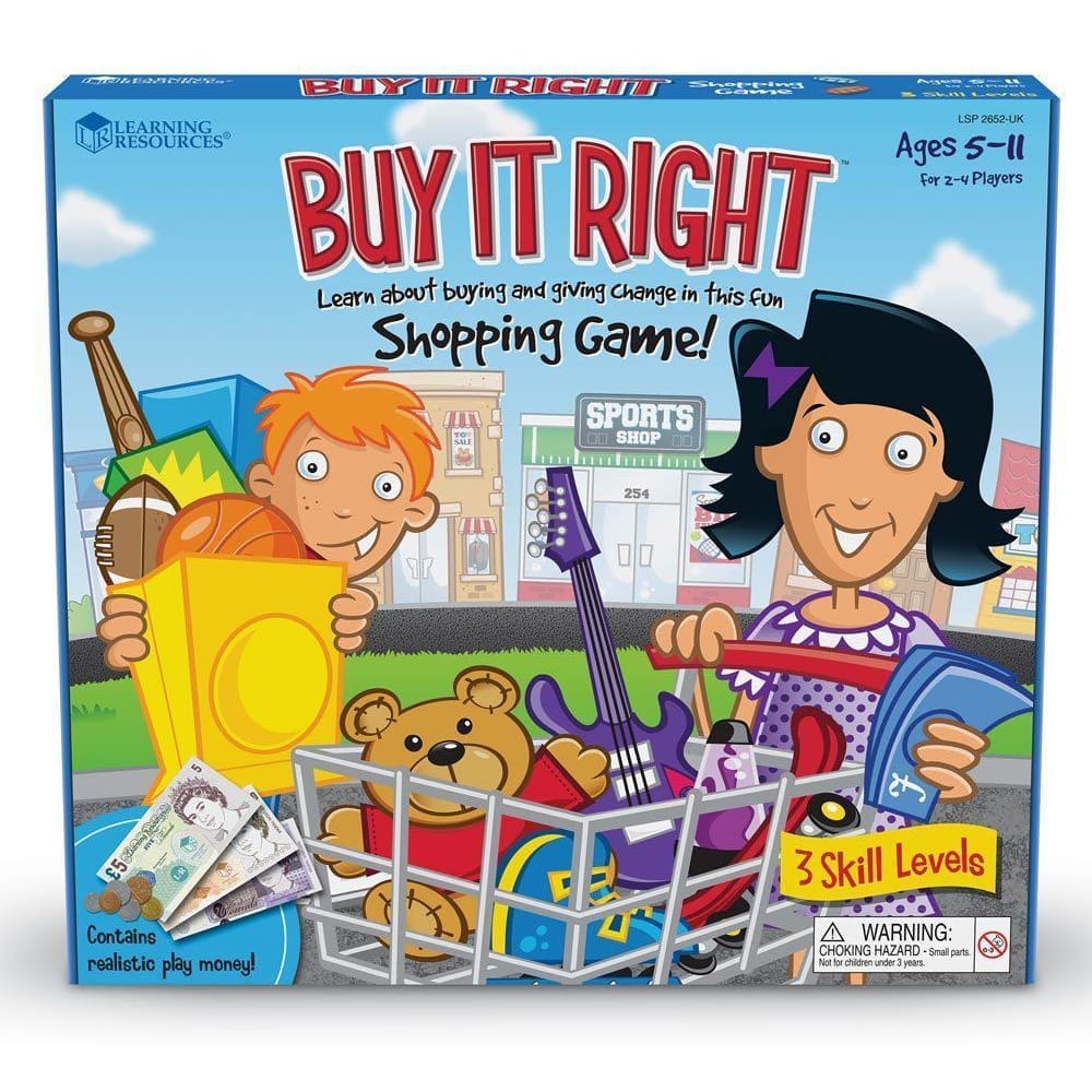 Learning Resources Buy it Right Shopping Game - 765023526523