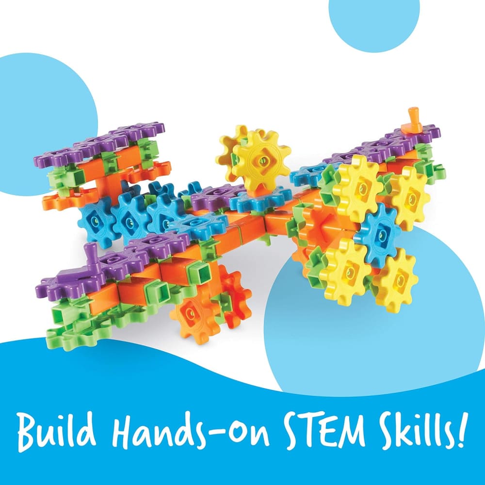 Learning Resources Gears Gears Gears 60 piece Building Set Learning Resources BrightMinds UK BrightMinds UK