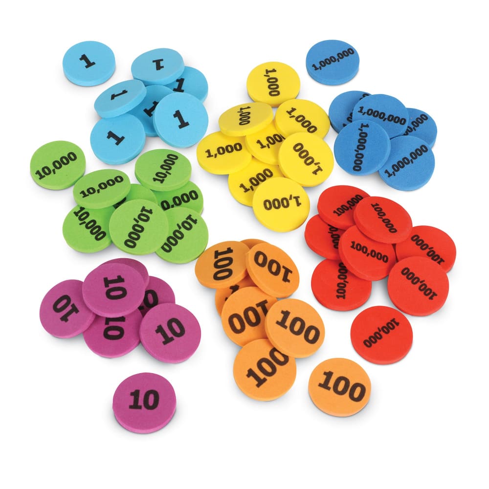 Learning Resources Place Value Disks - 765023052152