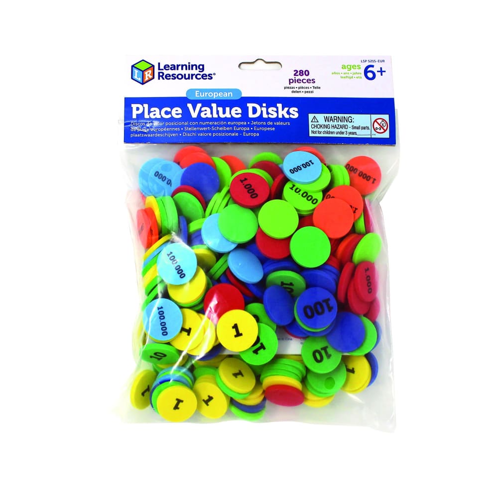 Learning Resources Place Value Disks - 765023052152