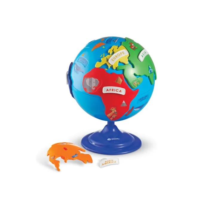 Learning Resources Puzzle Globe - 765023077353