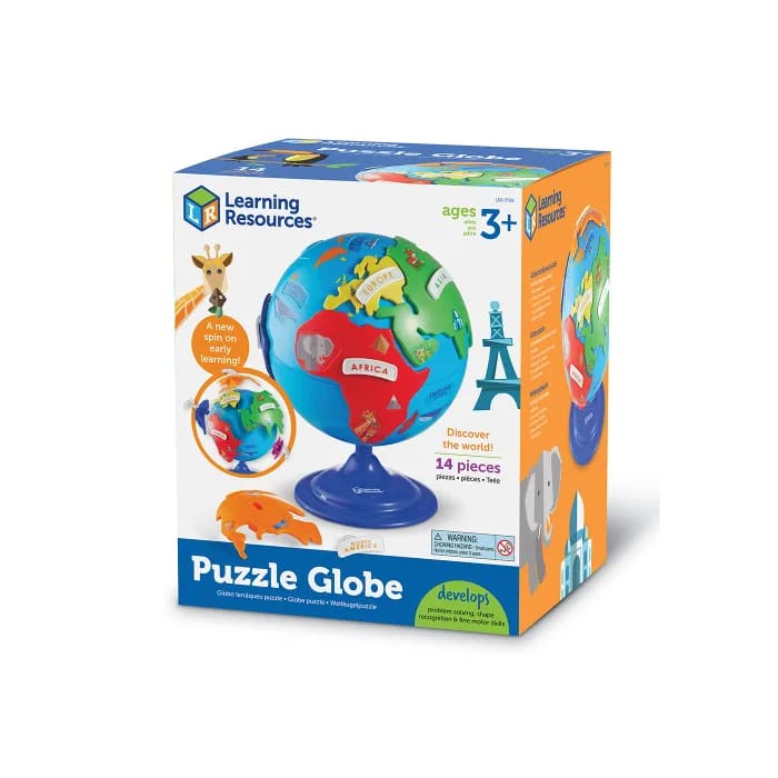 Learning Resources Puzzle Globe - 765023077353