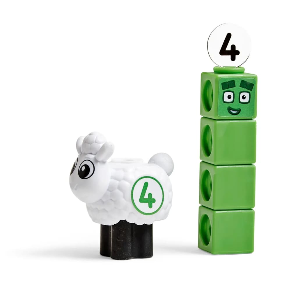 MathLink® Cubes Numberblocks® Sheep Farm Activity Set - Learning Resources