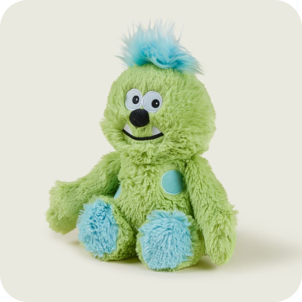 Microwavable Plush Green Sleep Monster – BrightMinds UK