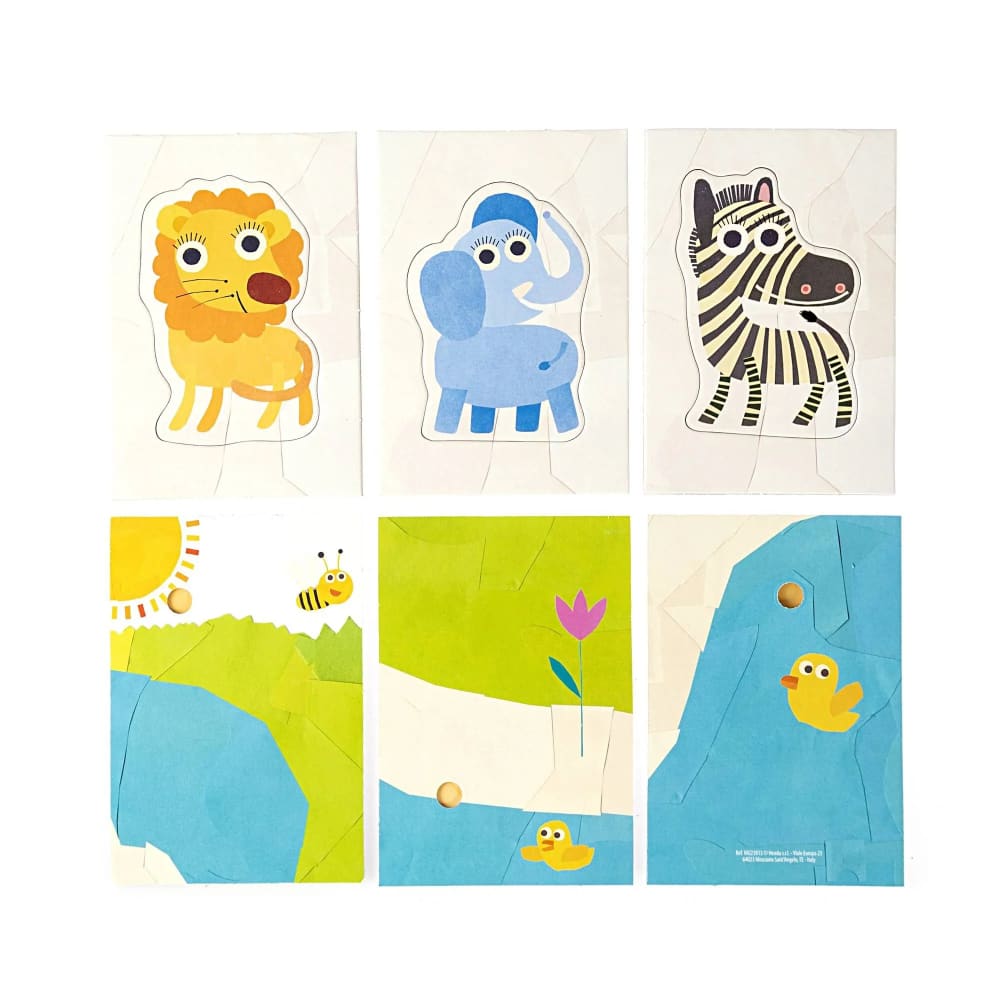 Montessori Flash Cards Baby Logic Matching Puzzle - Republic