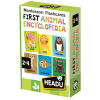 Montessori Flashcards First Animal Encyclopedia - Baby Republic 8059591426883