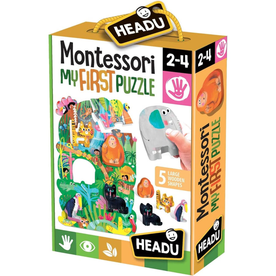 Montessori My First Puzzle The Jungle - Baby Republic