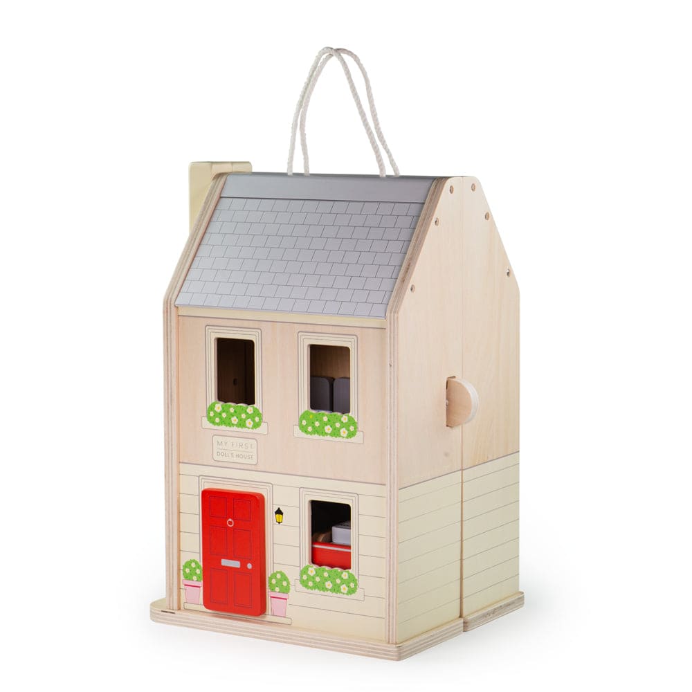 Doll house set with doll online