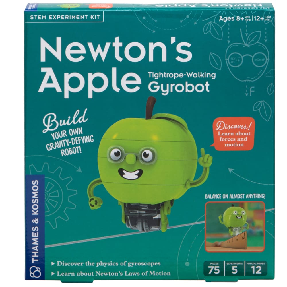 Newton’s Apple: Tightrope-Walking Gyrobot - Thames and Kosmos