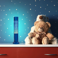 Nova Baby Glitter Lamp Blue