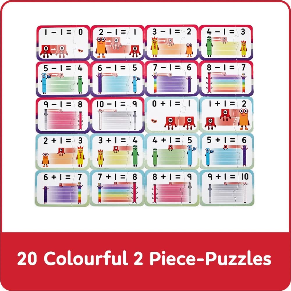 Numberblocks® Adding and Subtracting Puzzle Set - Learning Resources