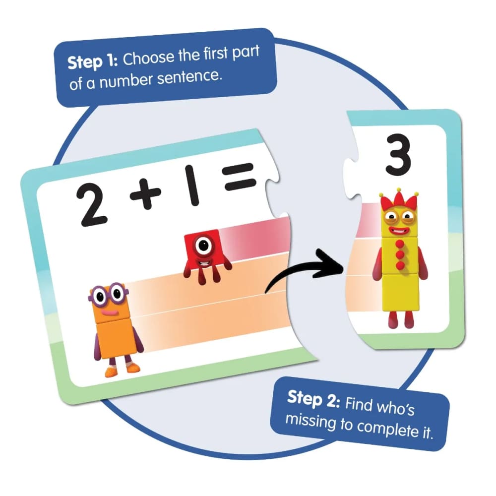 Numberblocks® Adding and Subtracting Puzzle Set - Learning Resources