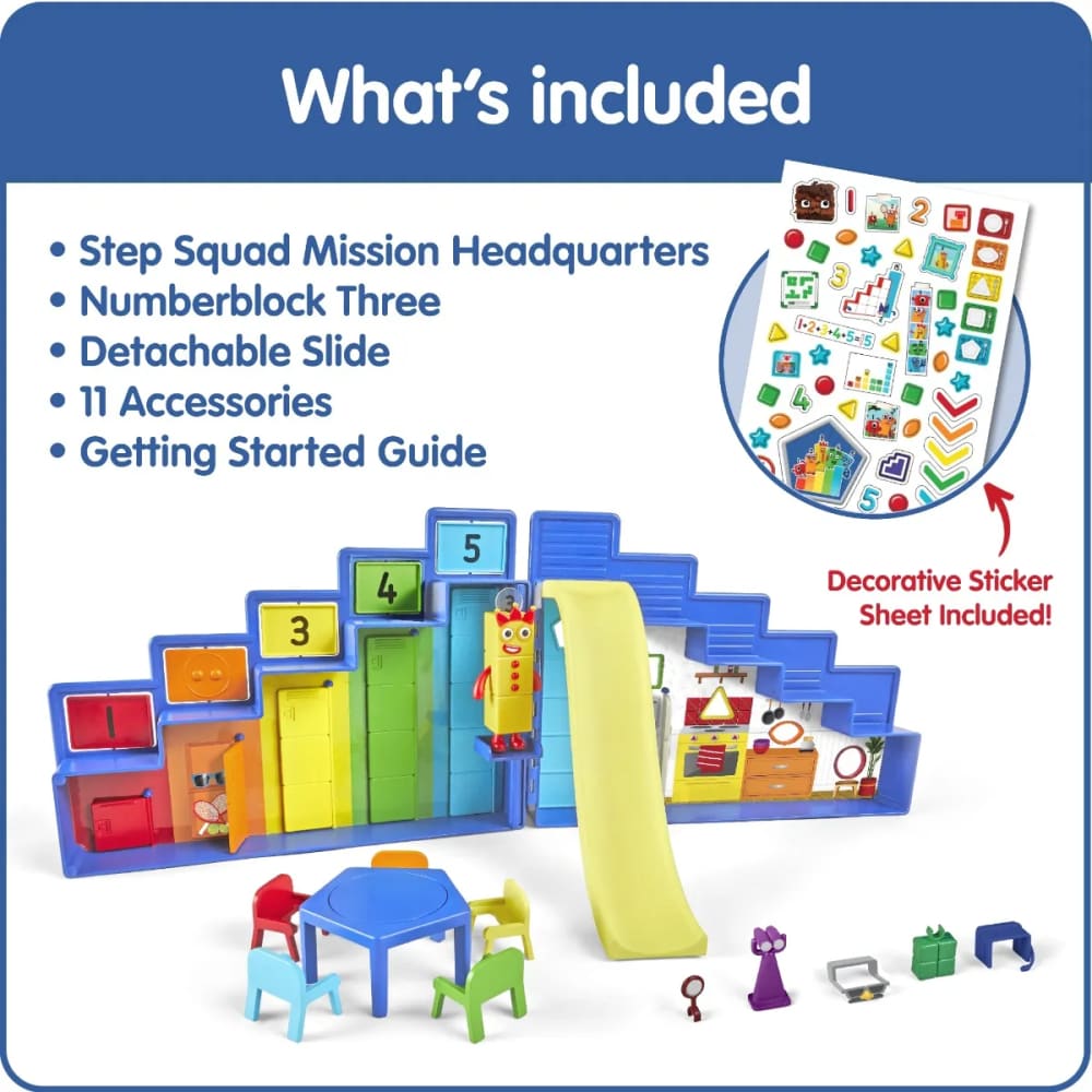 Numberblocks® Step Squad Mission Headquarters - Learning Resources