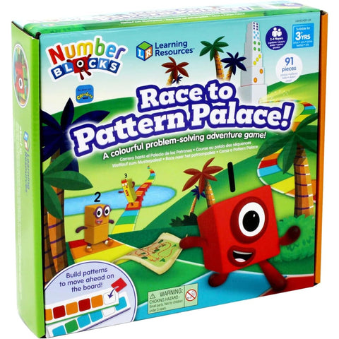 Image of Numberblocks Race to Pattern Palace - Learning Resources