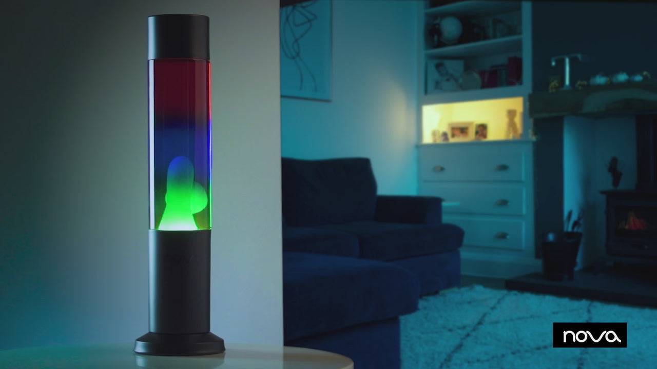 Nova Lava Lamp Rainbow