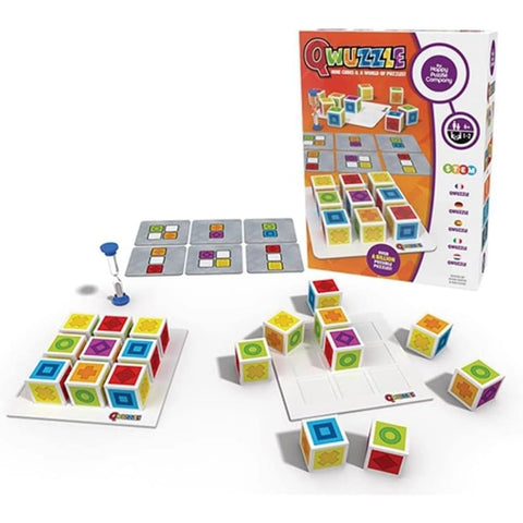 Image of Qwuzzle Nine Cubes & a Billion Puzzles - The Happy Puzzle Company 0732068912543