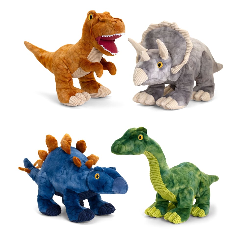 Recycled Plush Dinosaurs