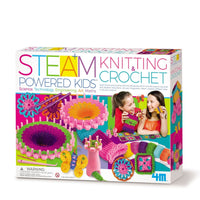 STEAM Powered Kids Knitting & Crochet - 4M Great Gizmos