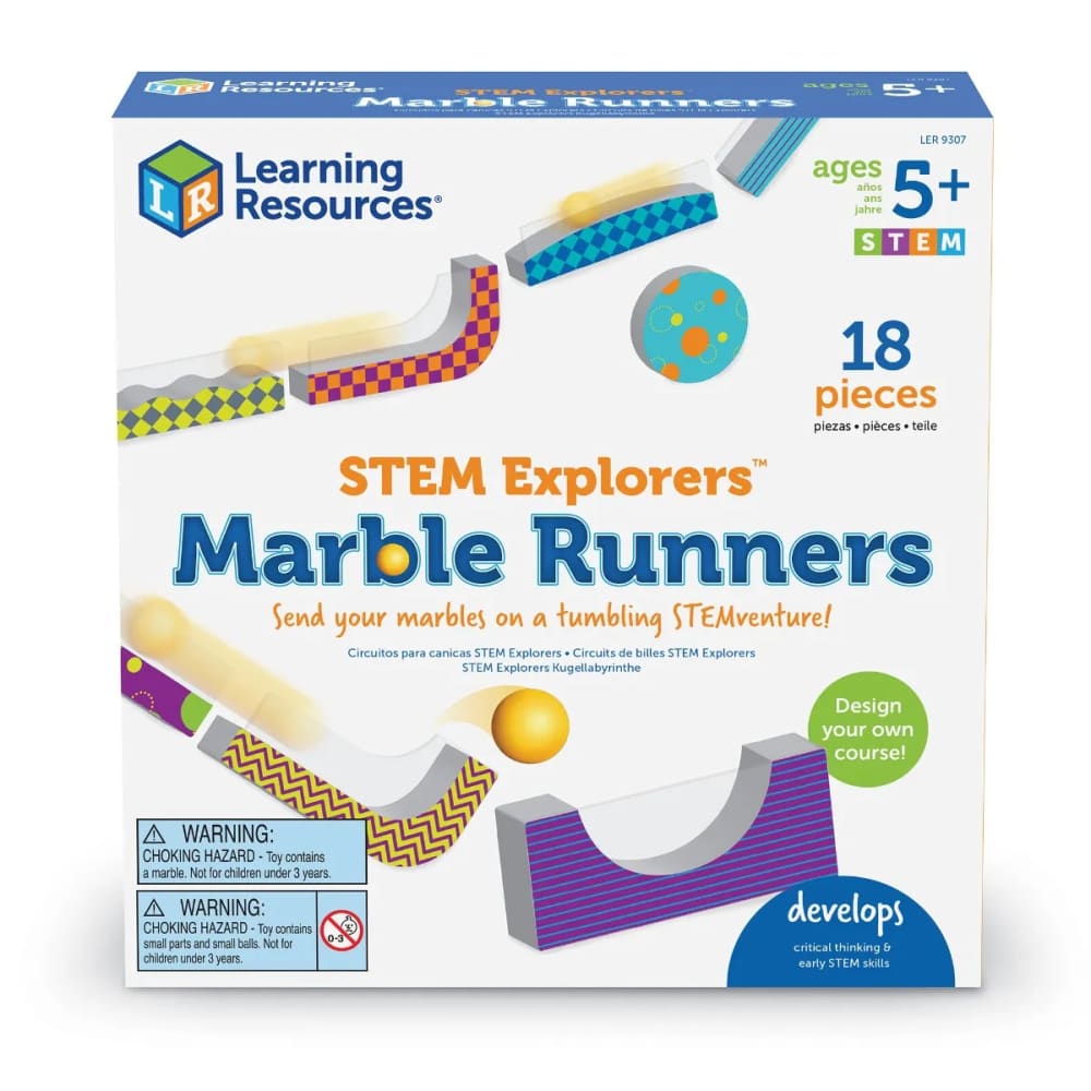 STEM Explorers™ Marble Runners - Learning Resources 765023092936