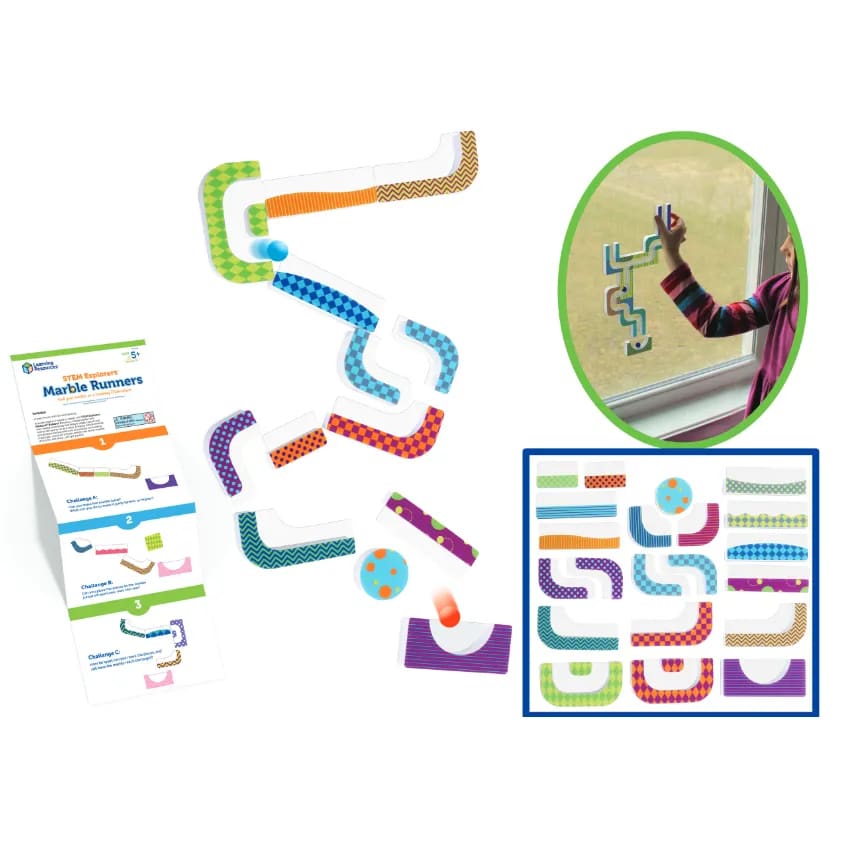 STEM Explorers™ Marble Runners - Learning Resources 765023092936