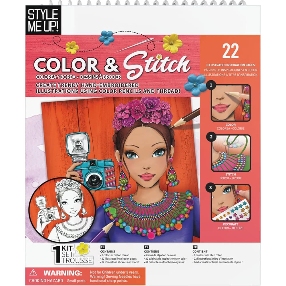 Style Me Up Colour & Stitch - SpiceBox