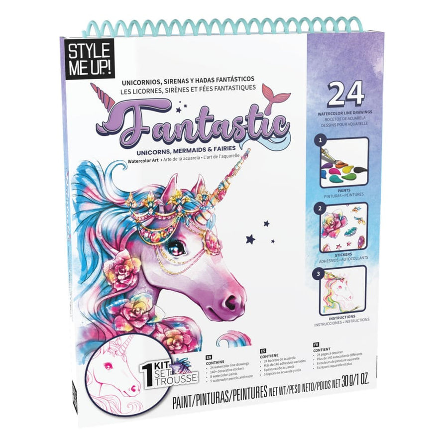 Style Me Up Fantastic Unicorns Mermaids & Fairies - SpiceBox