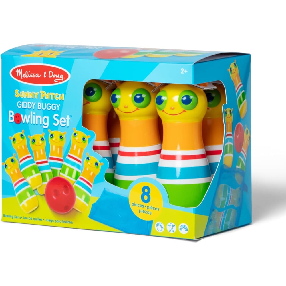 Sunny Patch Bug Bowling Set - Melissa and Doug 000772166850