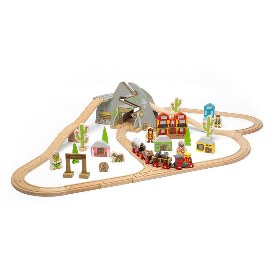 Wild West Train Set - Bigjigs Rail 691621842928