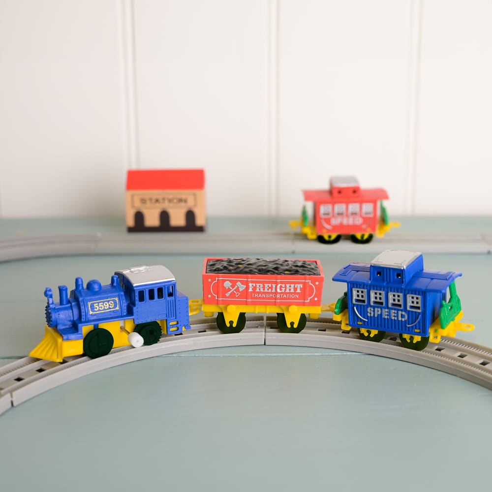 Wind Up Train Set Kit in a Tin