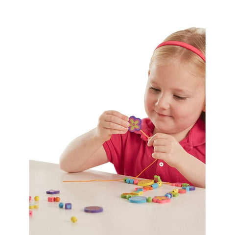 Image of Wooden Make your Own Bead Bouquet - Melissa and Doug 772141697