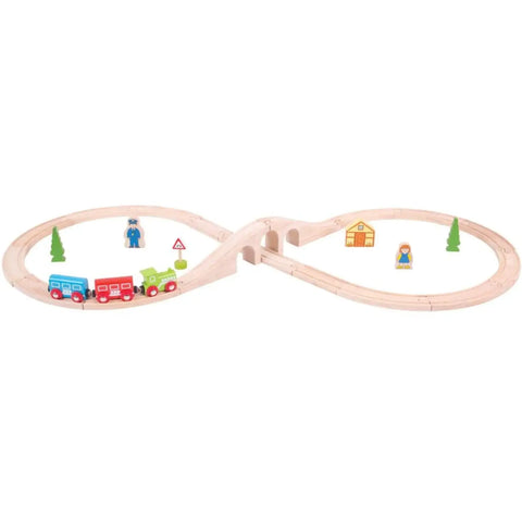 Bigjigs Figure of Eight Train Set