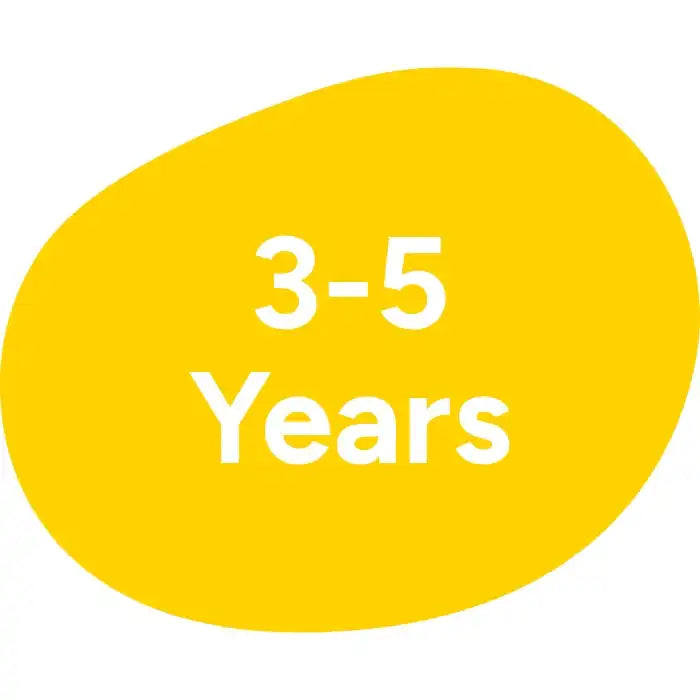 Yellow age range label.