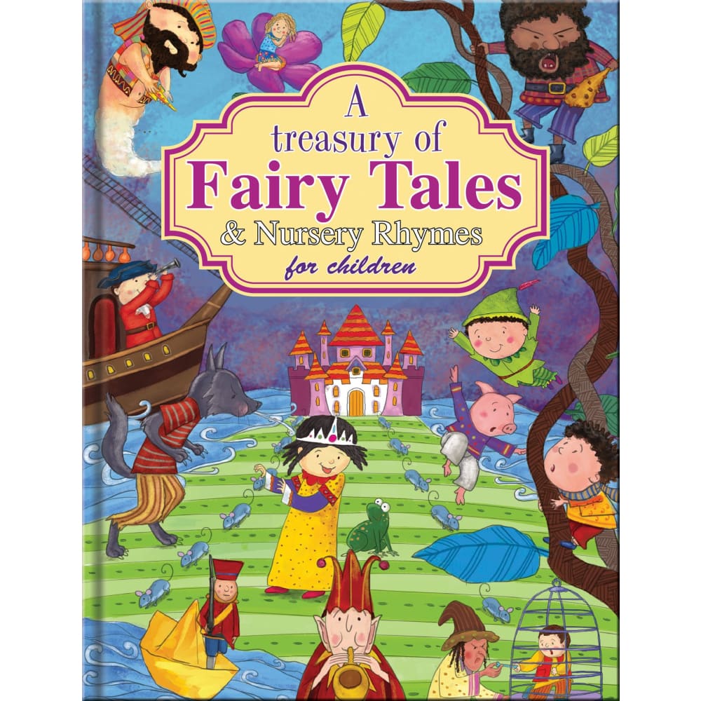 272PP OMNIBUS - TREASURY OF FAIRY TALES & NURSERY RHYMES