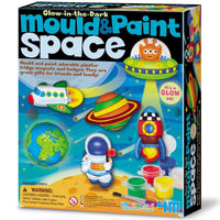 4M Great Gizmo Glow Space Mould & Paint - Gizmos 4893156035462