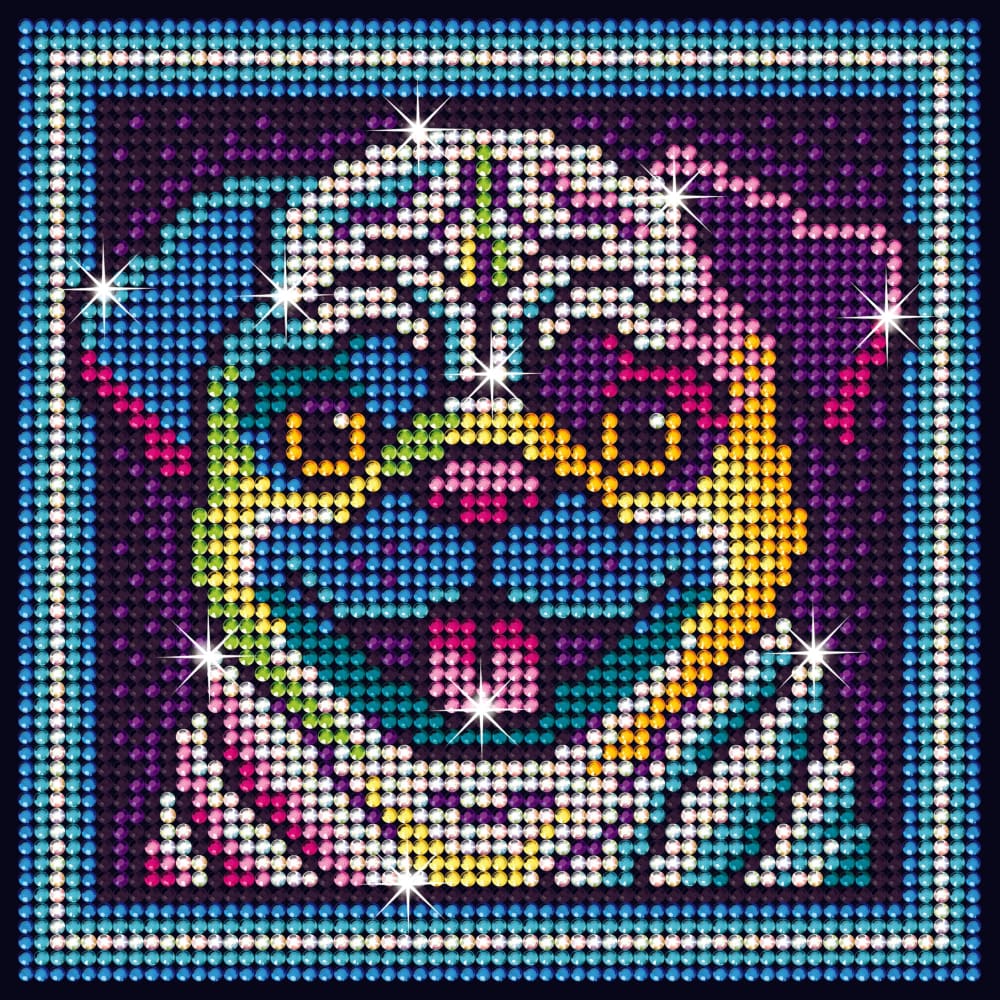 Diamond Art - Pug - Sequin 5013634020264