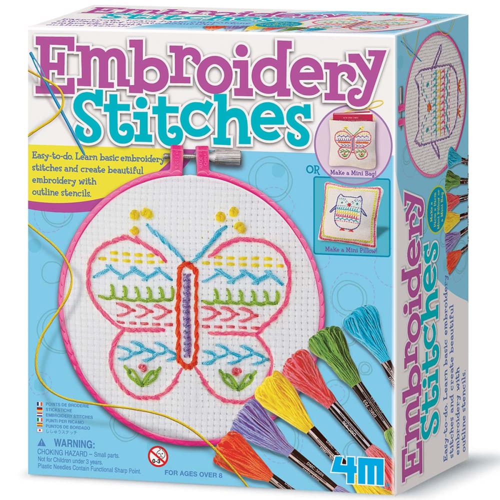 Embroidery Stitches - 4M Great Gizmo 4893156027634