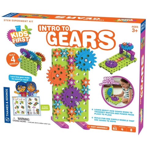 Image of Intro To Gears - Thames and Kosmos 814743016880